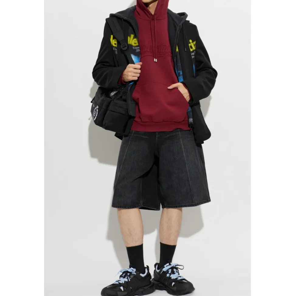 Blazer met geïntegreerde capuchon