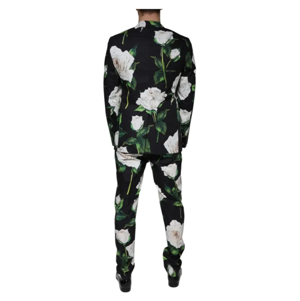 Bloemenprint Slim Fit Pak