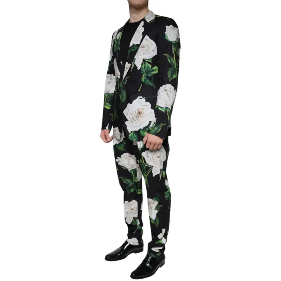 Bloemenprint Slim Fit Pak
