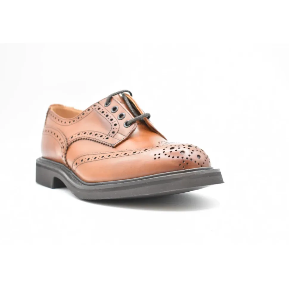 Bourton Leren Veterschoenen