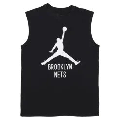 Brooklyn Nets Basketbalshirt Zwart