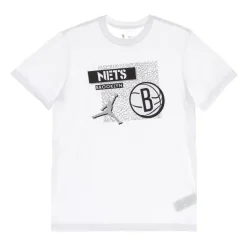 Brooklyn Nets Basketbal Tee Wit