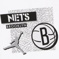 Brooklyn Nets Basketbal Tee Wit