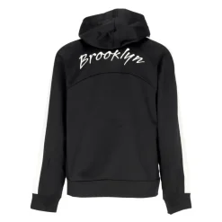 Brooklyn Nets Courtside Hoodie Zwart/Wit