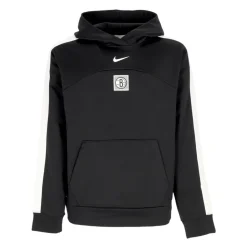 Brooklyn Nets Courtside Hoodie Zwart/Wit