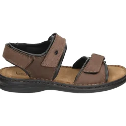 Bruine leren sandalen RAFE