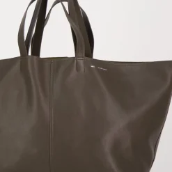Bruine leren tas