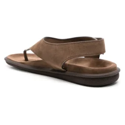 Bruin Elegant Open Platte Sandalen