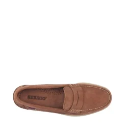Bruine Suède Loafer Schoen