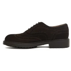Bruine Suède Zwaluwstaart Oxford Schoenen