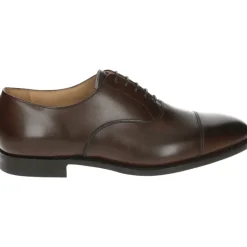 Bruine Zakelijke Lage Leren Schoenen