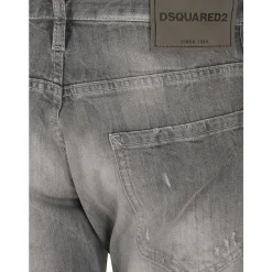 Brushed Grey Wash Slim Twist Jeans