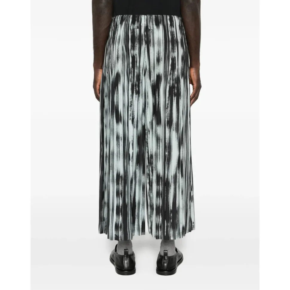 Brushstroke Stripe Trousers