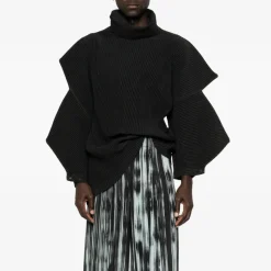 Brushstroke Stripe Trousers