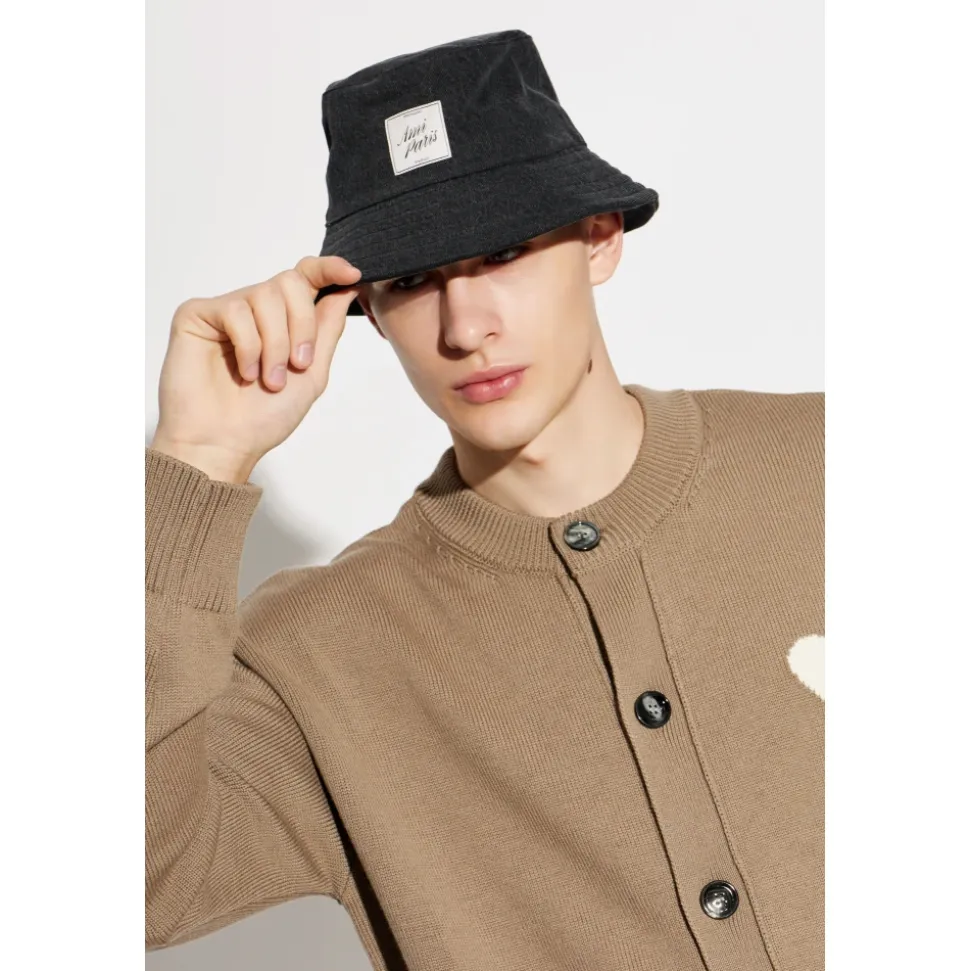 Bucket Hat met Logo Patch