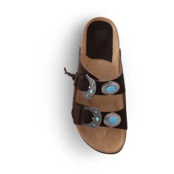 Buckle Stone Sandal