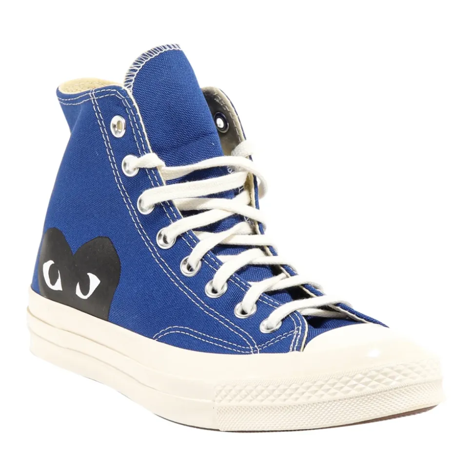 Canvas Sneakers met Laterale Print