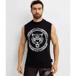 Carbon Tiger Mouwloos T-Shirt