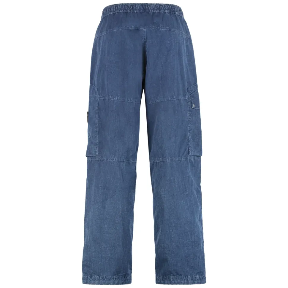 Cargo broek met losse pasvorm en corrosiebehandeling