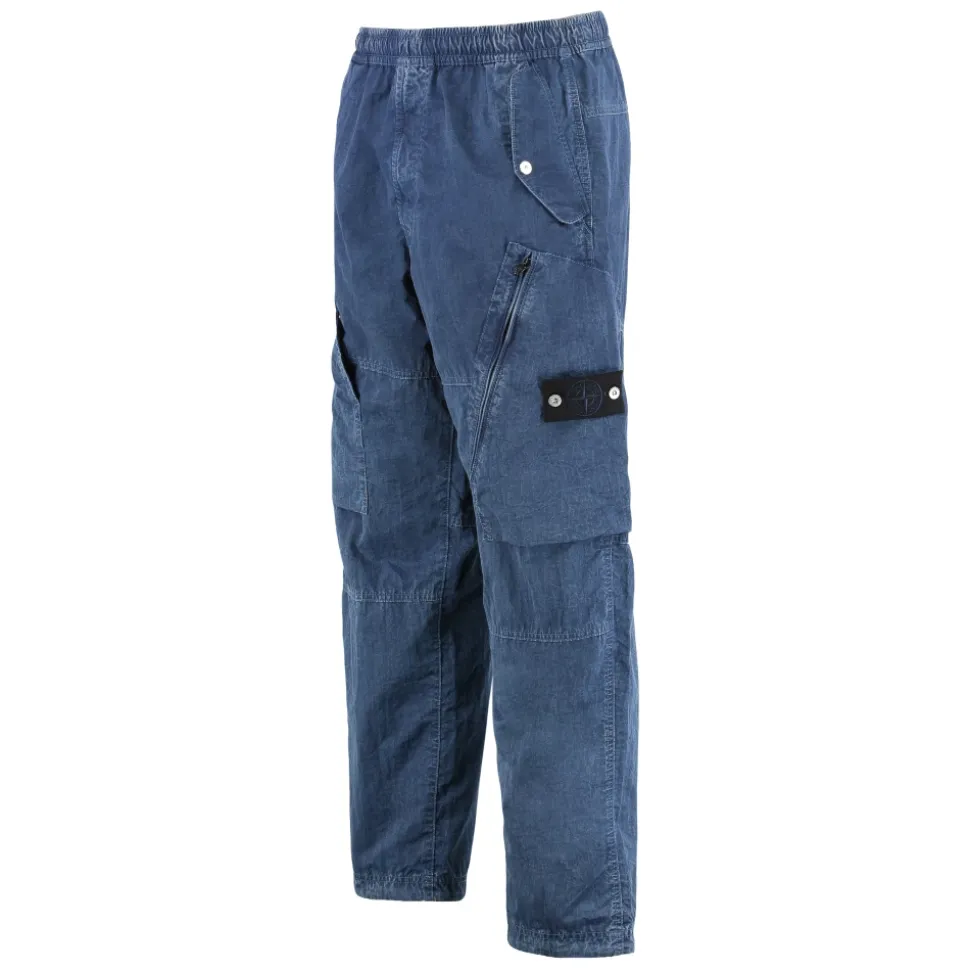 Cargo broek met losse pasvorm en corrosiebehandeling
