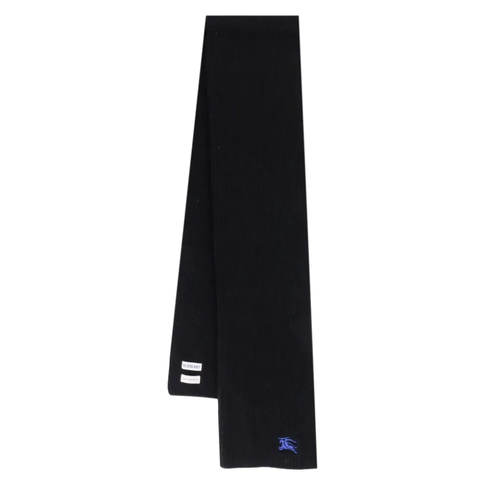Cashmere Ribgebreide Sjaal