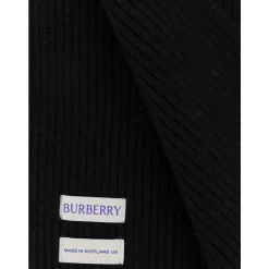 Cashmere Ribgebreide Sjaal