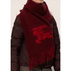 Cashmere Sjaal Met Franjes
