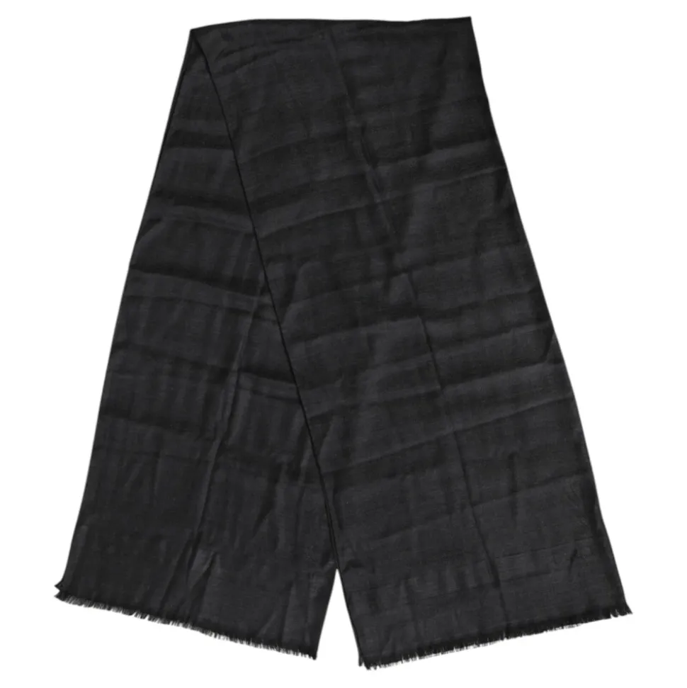 Cashmere Sjaal met Franjes voor Nekverwarming