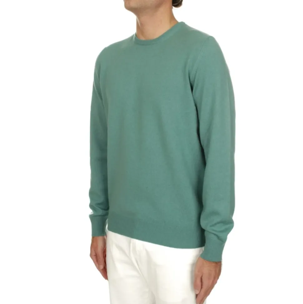 Cashmere Trui met Ronde Hals