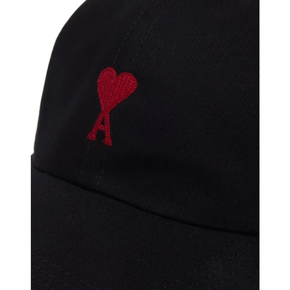 Casquette in katoengabardine met perzikhuid effect