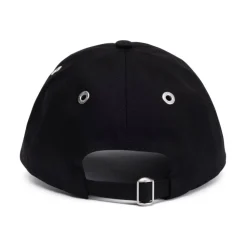 Casquette in katoengabardine met perzikhuid effect