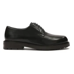 Casual zwarte derby halfschoenen
