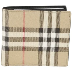 Check Bifold Portemonnee