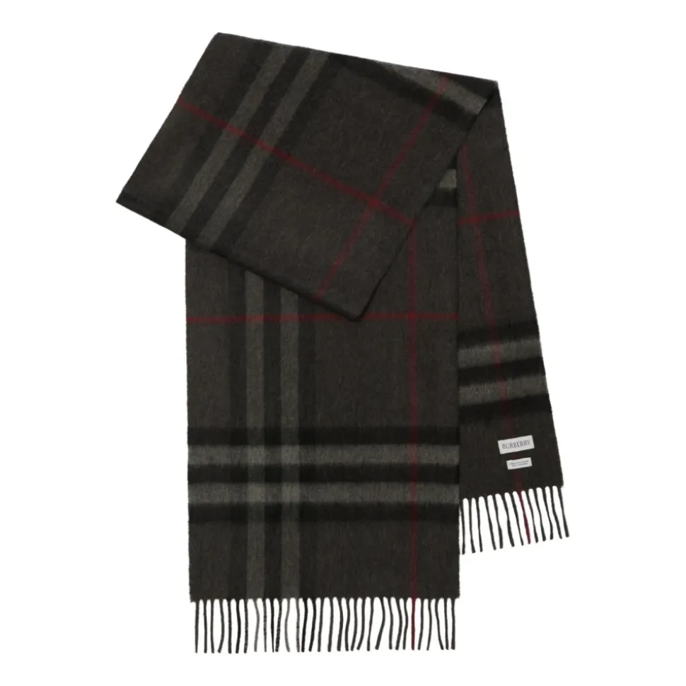 Check Cashmere Sjaal