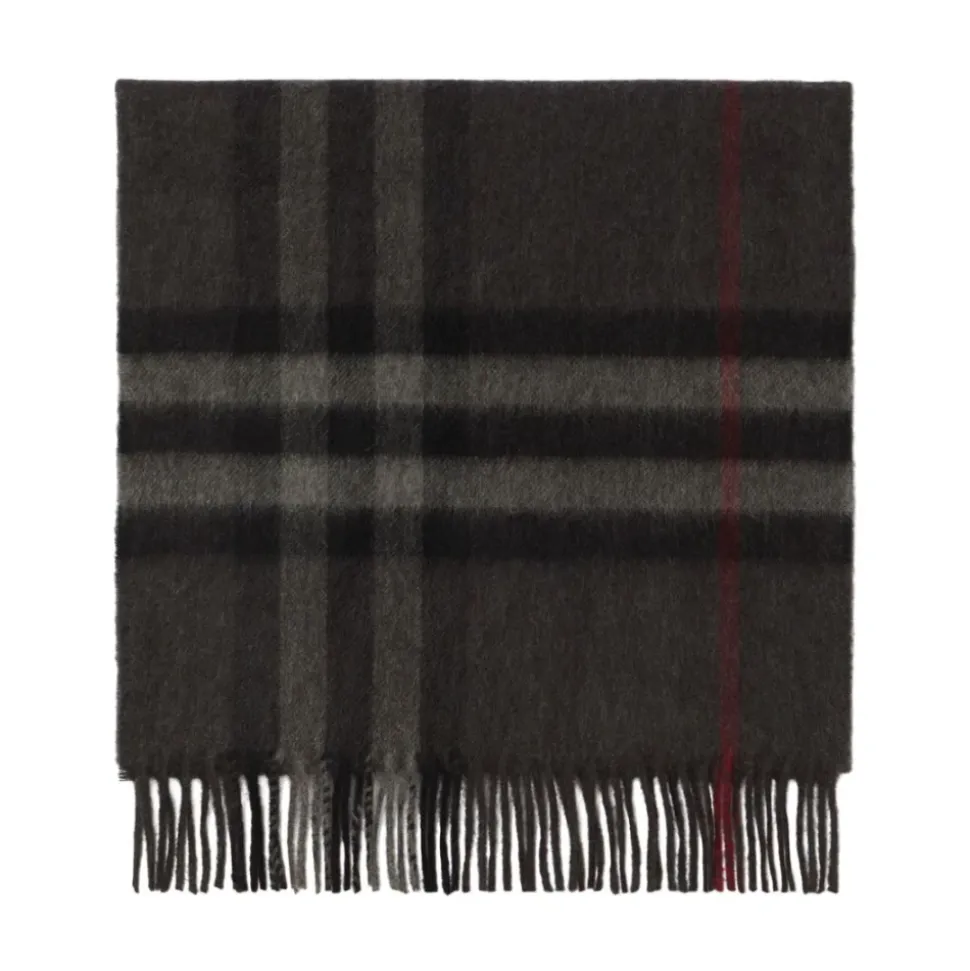 Check Cashmere Sjaal