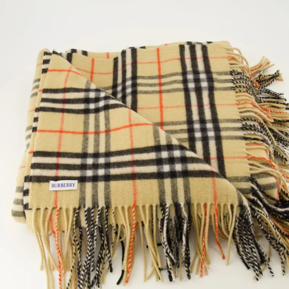 Check Cashmere Sjaal