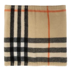 Check Cashmere Snood