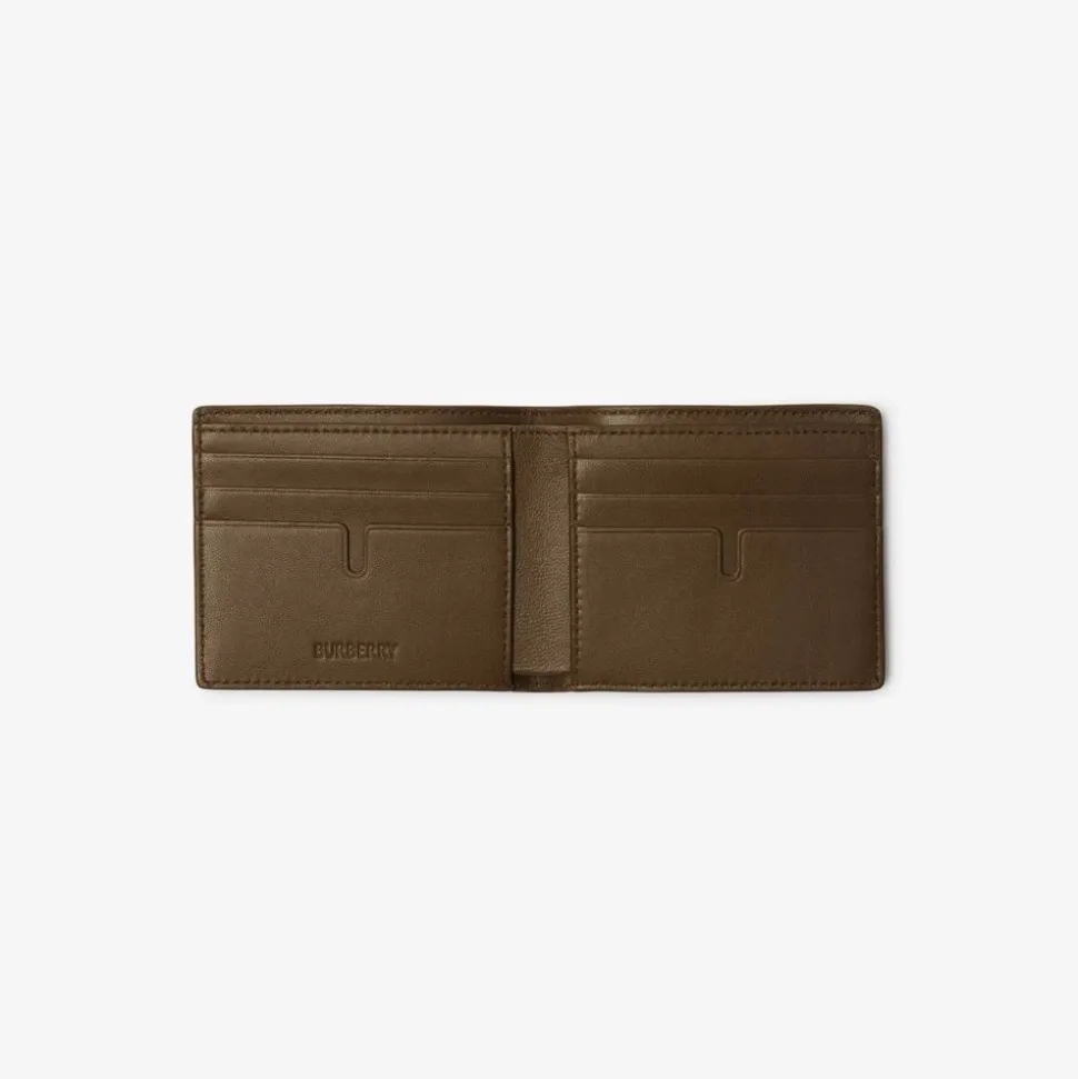 Check Slim Bifold Portemonnee