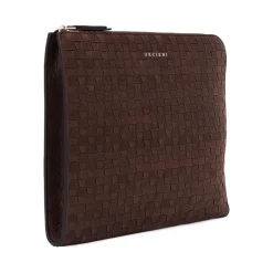 Chevrette Geweven Documenten Pouch