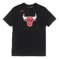 Chicago Bulls Logo Tee Zwart