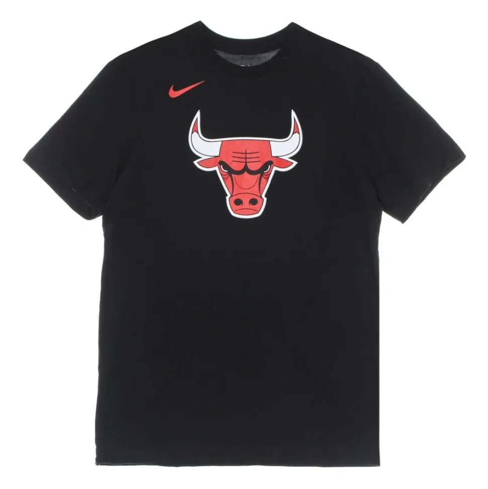 Chicago Bulls Logo Tee Zwart