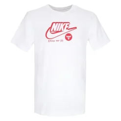 Chicago Bulls Logo T-shirt Wit