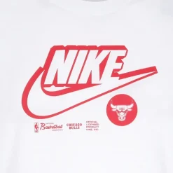 Chicago Bulls Logo T-shirt Wit