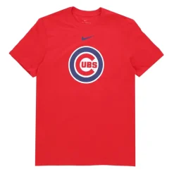 Chicago Cubs Logo Tee Rood