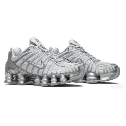 Chrome Shox Sneakers Grijs 2025 Release