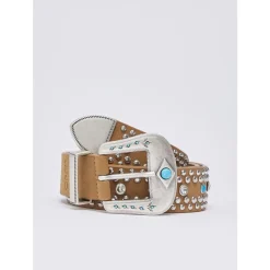 Cintura con borchie smaltate