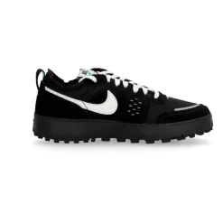 City Zwarte Sneakers met Groene Accenten