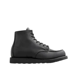 Classic Moc Zwarte Leren Laars