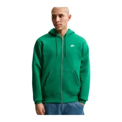 Club Fleece Hoodie met volledige rits