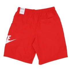 Club Geweven Shorts Rood/Wit